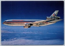 American Airlines DC-10 Luxury Liner ART IMPRESSION Postcard AIRLINE ISSUED