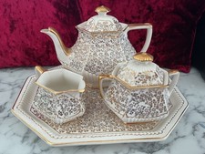 Vintage Adam’s & Sons unusual set all china including tray