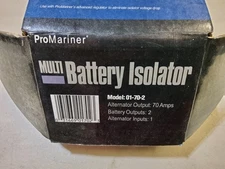 PRO-MARINER BATTERY ISOLATOR MODEL 01-70-2