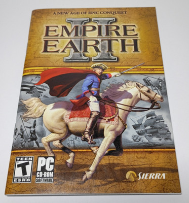 Empire Earth II PC Game 2005 + Manual