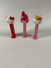 Sanrio PEZ Dispenser Lot (3) &ndash; Hello Kitty & My Melody &ndash; Collectible Candy Dispe