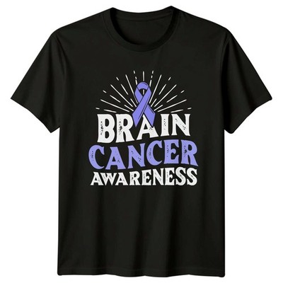 Gehirnkrebs Bewusstsein T-Shirt Hirntumor Gesundheit Bewusstsein Monat Geschenk