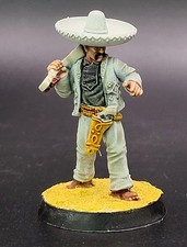 Painted Character of Wild West the Mexican Bandits collection miniature