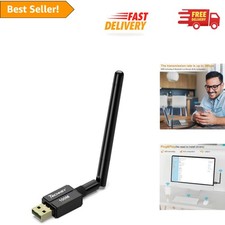 Reliable USB Bluetooth 5.3 Dongle - 328FT Wireless Transfer for Windows PCs
