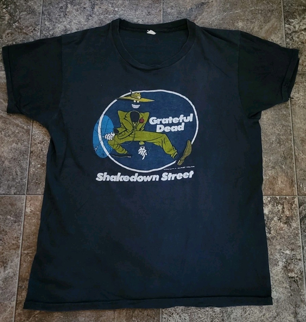 Vintage 70s 1979 Grateful Dead Shakedown Street XL Hippy Vintage 70s 1979 Grateful Dead Shakedown Street XL Hippy