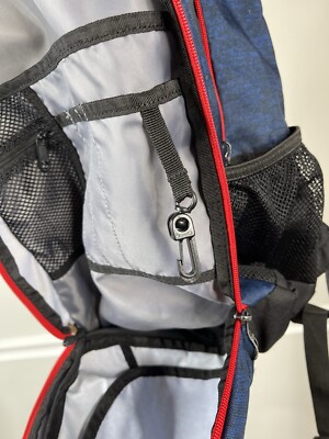 ADIDAS ADAPTIVE 18 Backpack School LAPTOP Bag Black BLUE travel | eBay