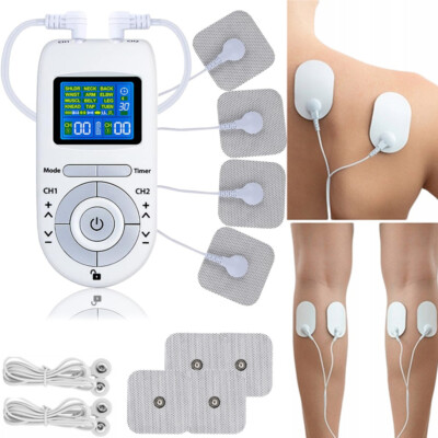TENS Gerät, EMS, 2-in-1 Reizstrom, Schmerztherapie, Elektrotherapie Massage DHL