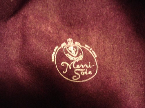 Vintage Very Pretty Plum Colored, Merri-Soie Fuzzy Wool Hat - Picture 4 of 4