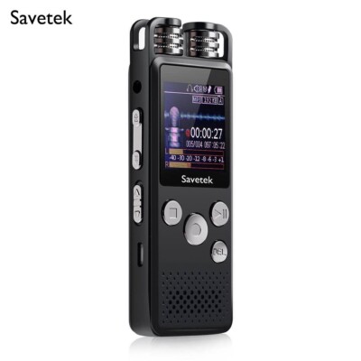 Professional Voice Activated Digital Audio Recorder USB Pen 50hrs PCM Mp3 Player