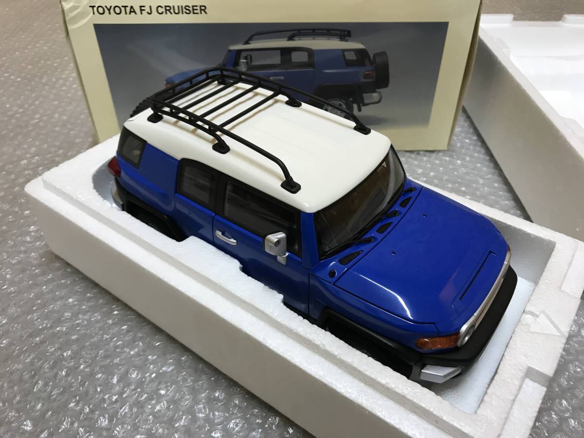 AutoArt 1/18 Toyota FJ Cruiser Blue FJ GSJ15W GSJ15 BF AutoArt 1/18 Toyota FJ Cruiser Blue FJ GSJ15W GSJ15 BF