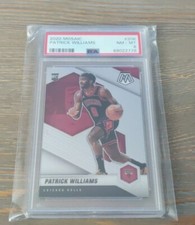 2020 Patrick Williams Mosaic #206 PSA 8 Rookie Bulls