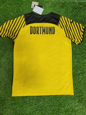 Puma Borussia Dortmund Home 2021/22 Men's Stadium Jersey Yellow