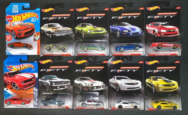 hot wheels camaro fifty series
