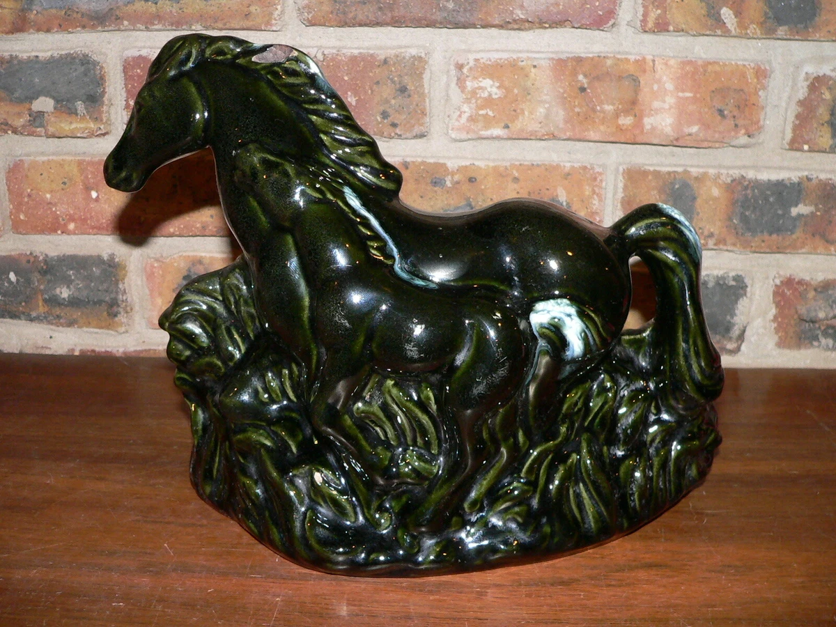 Vintage Phil Mar MCM Ceramic Horse Foal TV Lamp No Light