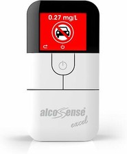 AlcoSense Excel Fuel Cell Breathalyser Electronic Breathalyzer Packaging Damaged
