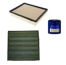 Engine Oil & Air Paper Cabin Filter Kit ACDelco Pro For Chevy Escalade 6.0L V8