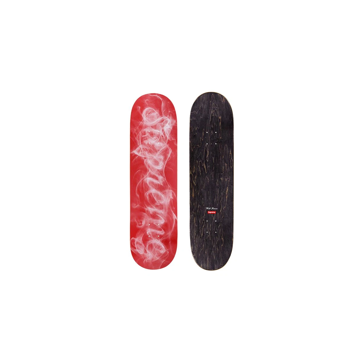 Supreme Red Smoke Skateboard Deck