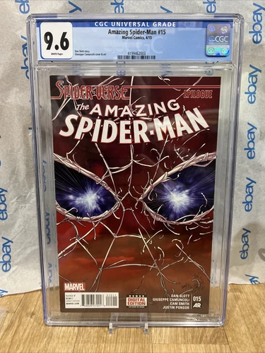Amazing Spider-Man #15A Camuncoli CGC 9.6 2015 Comic New Slab Combine Shipping
