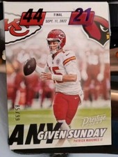 #AGS-1 Prestige Patrick Mahomes II Extra Points Any Given Sunday /99 Chiefs 