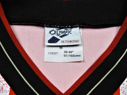 Leyton Orient Olympic Shirt Vintage Jersey Camiseta Home 1996-97 Size M - Picture 6 of 8
