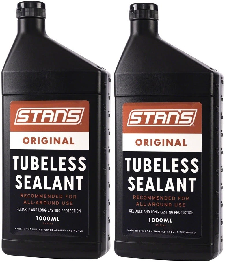2 PACK | Stan's NoTubes Tubeless Tire Sealant - 1000ml Bottles