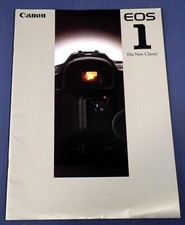 Canon EOS 1 - The New Classic - 1989 Advertising Sales Brochure