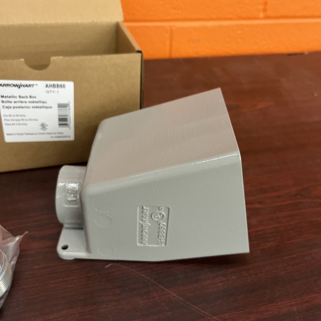 Arrow Hart AHBB60 Pin and Sleeve Back Box Gray for sale online eBay