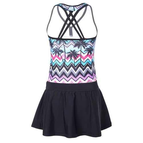 Niñas Tankini Traje de Baño Playa Estampado Boho Espalda Corredora Top Natación Faldas Conjuntos Calzoncillos - Imagen 52 de 162