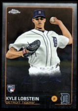 2015 Topps Chrome Rookie Autographs #ARKL Kyle Lobstein Auto - NM-MT