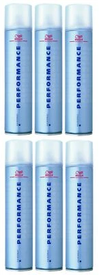 6x Spray para el cabello Wella Styling Performance 500 ml