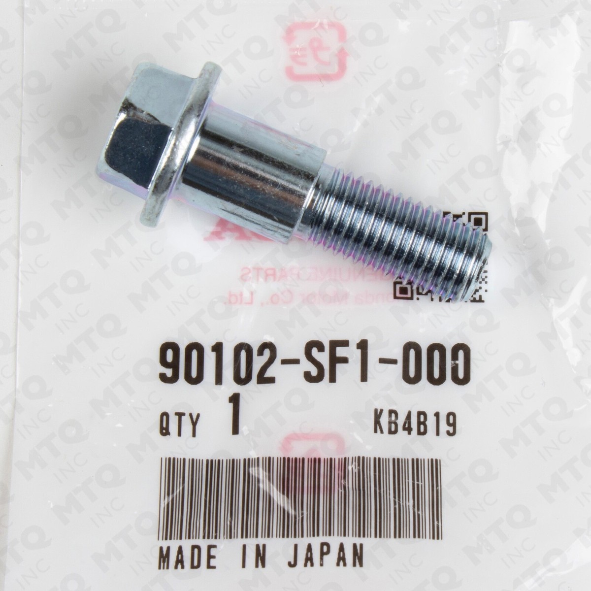 3PC) 90102-SF1-000 / 90102-SF1-010 Genuine OEM Honda Acura Bolt