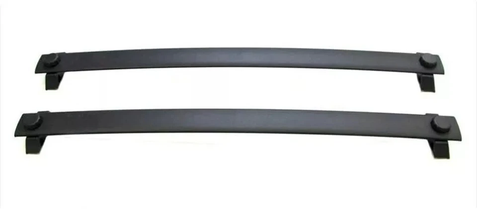 Barras transversales de techo para Jeep Commander 2006-2010 2 piezas aluminio negro Foto 2 de 4