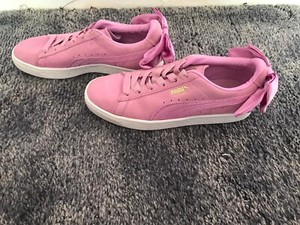 puma tenis laço