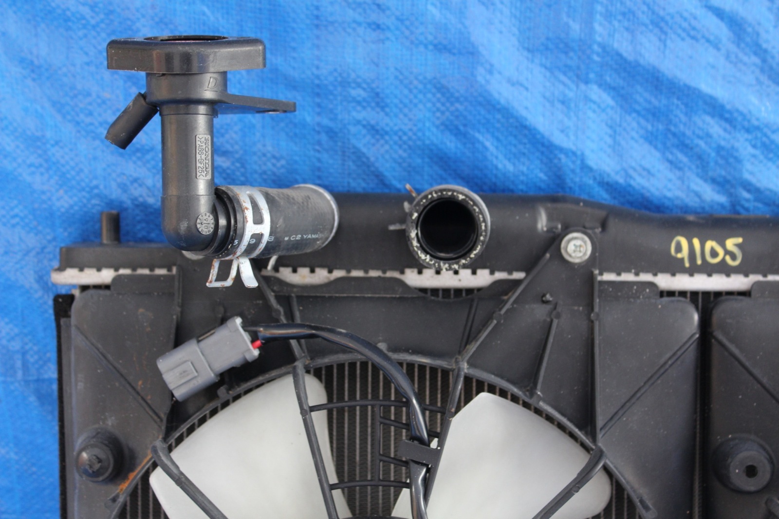 2006 HONDA CIVIC SI COUPE FG2 OEM RADIATOR & COOLING FANS ASSEMBLY