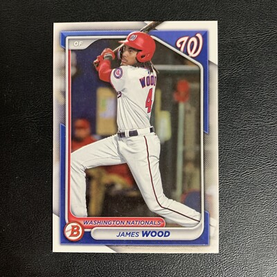 #ad 2024 Bowman Prospects #BP 91 James Wood RC $1.59