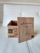 La Flor Dominicana LFD Ligero L-300 Empty Wooden Cigar Box 5¼x6¼x3⅞