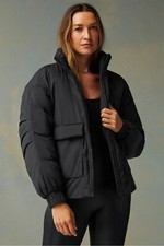 Fabletics Womens All Weather Jacket Black M/8 Rrp £109