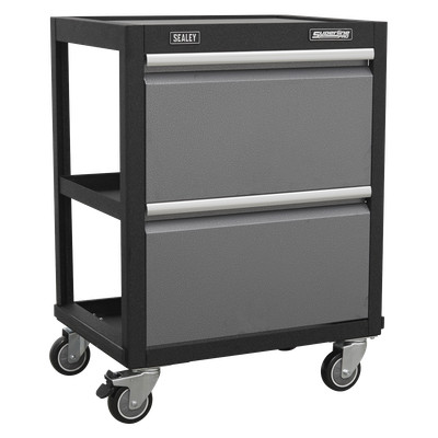 Sealey Modular Mobile Workshop 3-Tiered Trolley With Aluminium Handles APMS66