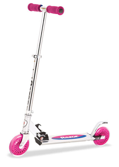 3161873 Razer Razor A125 Kinder Klassischer Roller Pink - Edelstahl - Weiß (1307