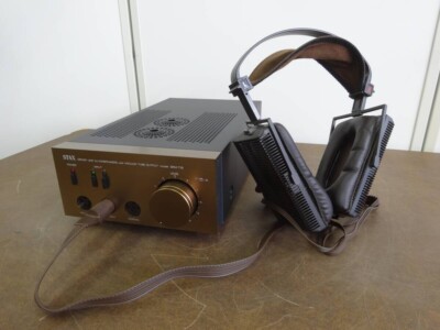 STAX Driver Unit SRM-T1S + Ear Speaker SR-Λ Signature  #43