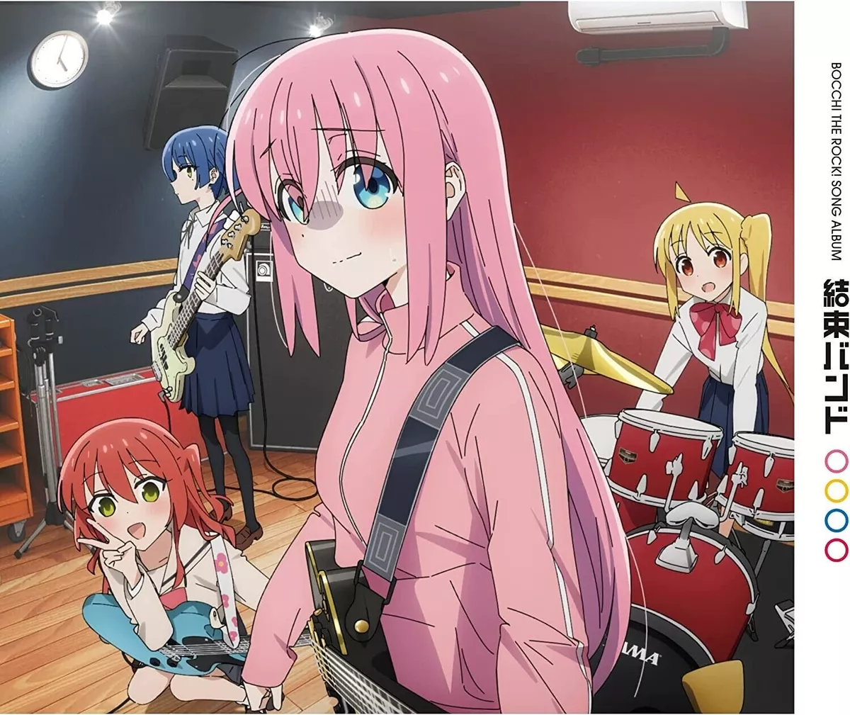 Bocchi the Rock lança o primeiro Blu-ray (BD) e DVD apresentando o álbum da  Kessoku Band 