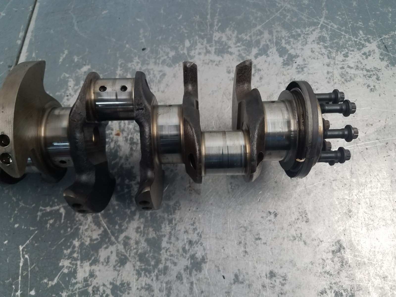 2012 Ferrari FF F140 EB V12 6.3L Crankshaft #8196 Z4