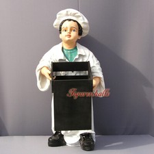 B&auml;cker B&auml;ckerei Werbefigur Junge Werbeaufsteller Brotkorb B&uuml;fett Deko Dekoration
