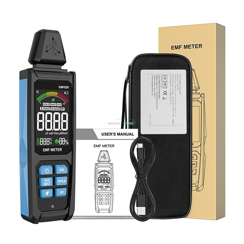 30MHz~8GHZ EMF Meter Household Temp Humidity Radiation Detector measuring tool - Picture 1 of 1