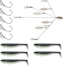 YUM Scottsboro Kit YUMbrella Flash Mob Jr. 3.5 inch Swimbait Kit