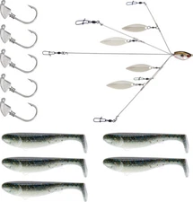 YUM Scottsboro Kit YUMbrella Flash Mob Jr. 3.5 inch Swimbait Kit