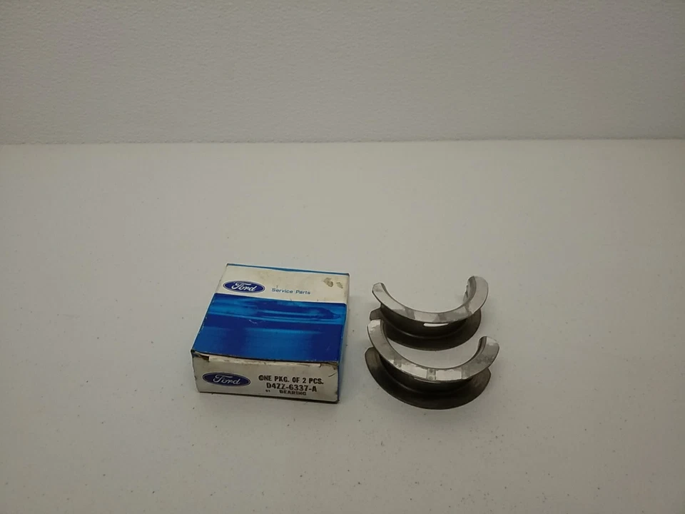 Cojinetes de empuje del cigüeñal principal D4ZZ6337A para Ford Mustang 1974-1979 2,8 L V6 Foto 2 de 3