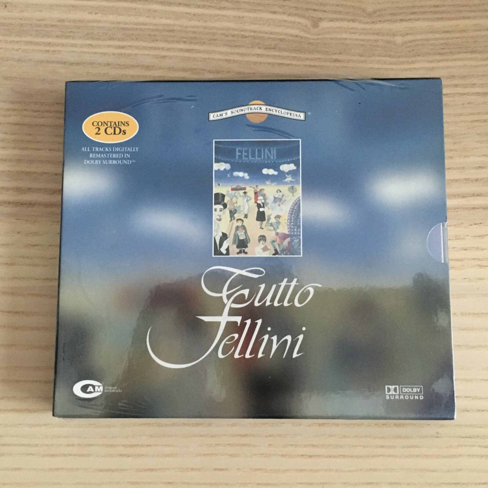 Nino Rota / Piovani _ Tutto Fellini _ 2 X CD Soundtrack BoxSet SIGILLATO SEALED