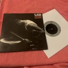 U2 - Desire - 7"  NON GATEFOLD SILVER INJECTION LABELS