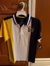 Nautica Boys' Polo SIZE L 14-16 NEW WITH TAG